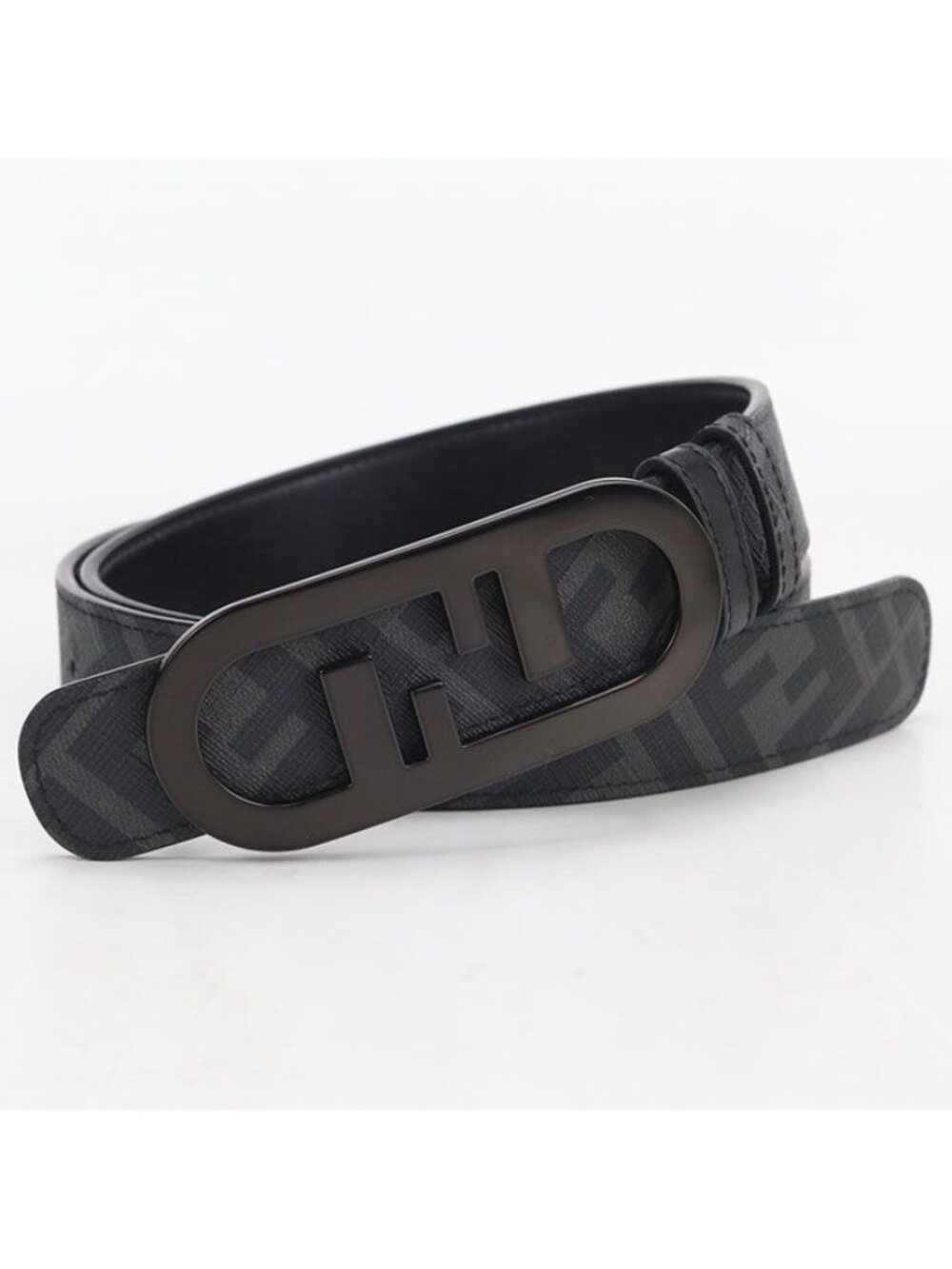 Fendi Zucca Reversible FF Motif Belt